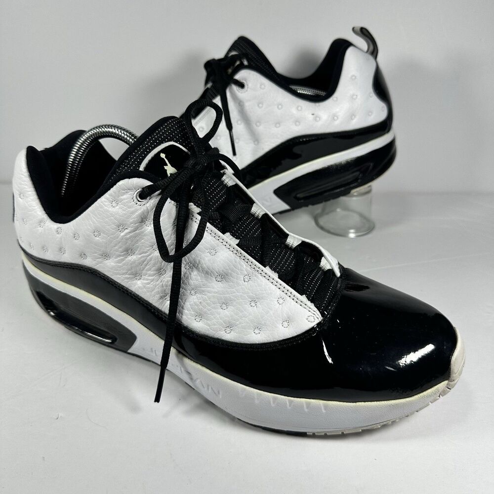 Jordan CMFT Viz Air 13 Concord Black White Patent 441367-101 Size 13 Rare